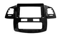 FLFHDUP Auto Plancia Telaio Fascia per autoradio da 9 Pollici Adatta per Toyota Fortuner Hilux, Pannello Doppio DIN, cruscotto, Stereo, Telaio per Dvd. Mascherina autoradio(Frame-2007-14 AT)