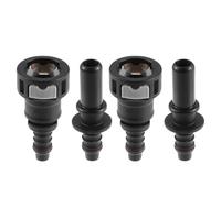 FLFHDUP Iniettore di Carburante 4 Pezzi 6,3 mm 7,89 mm 8 mm 10,5 mm connettore a sgancio rapido per Tubo Flessibile del Carburante, accoppiatore per Tubo Flessibile del Carburante(11.8mm-10mm)