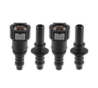 FLFHDUP Iniettore di Carburante 4 Pezzi 6,3 mm 7,89 mm 8 mm 10,5 mm connettore a sgancio rapido per Tubo Flessibile del Carburante, accoppiatore per Tubo Flessibile del Carburante(9.89mm-10.5mm)