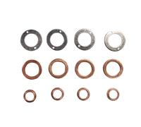 FLFHDUP Iniettore di Carburante Adatto per Mitsubishi Delica L200 L300 L400 Pajero Montero Kit di Riparazione Guarnizione iniettore Carburante MD068355 4M40 4D56