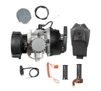 FLFHDUP Kit pistone Kit Motore A 2 Tempi, Avviamento A Strappo per Mini Moto, Motore da 49 CC con Avviamento A Strappo Singolo per Mini Quad Tascabili, Scooter ATV Kit Cilindro pistone Motore