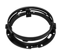 FLFHDUP Lampadine per motociclette Adatto per Yamaha Adatto per Harley Road King Faro anteriore rotondo da 7" Kit di illuminazione anteriore Faro per moto(Bracket)
