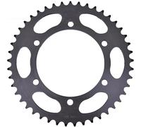 FLFHDUP Pignone Denti Trasmissione Catena Ingranaggio Corona Posteriore 520-45T Adatto per Yamaha XT660R XT660X Super Motard XTZ660Z Adatto per Tenere 660CC Pignone Motore Anteriore