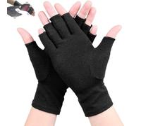 FLFXYFB 2025 New Grace and Abel Compression Gloves, Compression Gloves for Arthritis, Fingerless Compression Gloves (M,A)