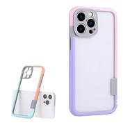 FLFXYFB Open-Frame Heat Dissipation for iPhone Case, Lightweight and Protective, Frameless Heat Dissipation Phone Case for iPhone 16/15/14/13 Pro Max (13 Pro Max,C)