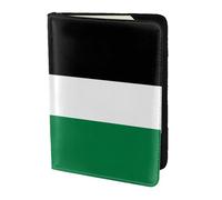 FLGHJNBJN Palestine flag1 - Custodia per passaporto da viaggio con tasca portadocumenti, in pelle sintetica