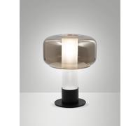 Flick Da Tavolo Oro Collezione FLICK Lampada Singola Metallo Vetro Design Elegante
