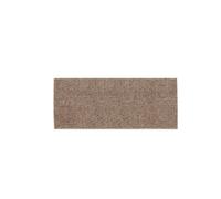 Flick Rug 80x200 Bianco Sporco/ Marrone
