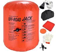 Flieeya Cric di scarico gonfiabile 4T per auto, SUV, auto, camion di salvataggio