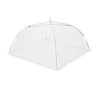 Fliess - Copertura per alimenti, 45,7 cm, protezione alimentare di Fliess, tende da portata in rete, cupole riutilizzabili per torte, reti pop-up, ombrello a rete fine per esterni, feste, picnic e