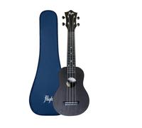 Flight, 4-String Travel Series Soprano Ukulele, Black (TUS-35 BK)