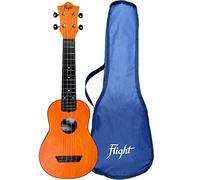Flight, 4-String Travel Series Soprano Ukulele, Orange (TUS-35OR)