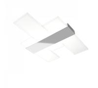 FLIGHT APPLIQUE-PLAFONIERA GRANDE SILVER CCT 1180-70-SI