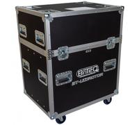 Flight case 4 BT-LEDROTOR 12 maniglie 4 ruote freno nero - JB SYSTEMS BEG-B03283