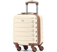 Flight Knight Lightweight 4 Wheel ABS Hard Case Valigie Bagaglio a Mano in Cabina Approvato Per Oltre 100 Compagnie Aeree Tra Cui Easyjet E Dimensioni Massime Per Vueling E Wizz Air 40x30x20cm