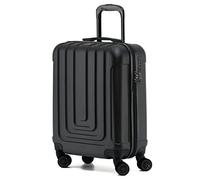 Flight Knight Premium Valigia Da Cabina Leggera Rigida - 8 Ruote Girevoli - Lucchetto Tsa Integrato E Porta Usb - Bagaglio Approvato Per Compagnie Aeree Come Easyjet E Lufthansa 55x40x23cm