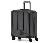 Flight Knight Premium Valigia Da Cabina Leggera Rigida - Lucchetto Tsa Integrato, Porta Usb, 8 Ruote Girevoli - Bagaglio Approvato per 100+ Compagnie, Incluso Il Sottosedile Easyjet - 45x36x20cm