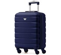 Flight Knight Set Di 2 Valigia A Mano Grande 56x45x25 Cm Easyjet E British Airways - Approvata E Testata - 2 Ruote - Valigia Da Cabina In Tessuto Ultraleggera E Resistente