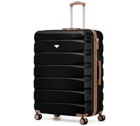 Flight Knight Valigia Extra Grande Leggera ABS Rigido 4 Ruote Approvata per oltre 100 Compagnie easyJet British Airways Ryanair Jet2 Emirates Bagaglio da Stiva XL 29 Pollici