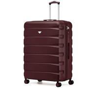 Flight Knight Valigia Extra Grande Leggera ABS Rigido 4 Ruote Approvata per oltre 100 Compagnie easyJet British Airways Ryanair Jet2 Emirates Bagaglio da Stiva XL 29 Pollici
