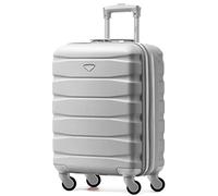 Flight Knight Valigie Rigide in ABS Leggere a 4 Ruote - Bagaglio a Mano Approvato per Oltre 60 Compagnie Aeree Tra Cui Easyjet, Jet2 E Dimensioni Massime per Ryanair (Priorita) 55x40x20cm