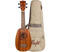 Flight Kit Ukulele Pineapple Soprano Natural con Borsa e Libro Flight Kit Ukulel