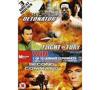 Wesley Snipes - Flight Of Fury/The Detonator/Second In Command (3 Dvd) [Edizione: Regno Unito] [Edizione: Regno Unito]