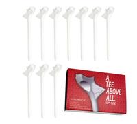 Flight Path Golf Tees - Tee da golf da 3-1/4", accessori sportivi stabili, supporto per palline a lunga distanza per uomini e golfisti