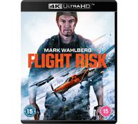 Flight Risk (4K UHD Blu-ray) Michelle Dockery Monib Abhat Mark Wahlberg