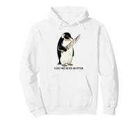 Flight Was Never An Option - Divertente Coltello con Asta, Divertente Pinguino Felpa con Cappuccio