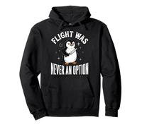Flight Was Never An Option Felpa con Cappuccio