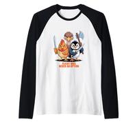 Flight Was Never An Option Fun Bird Psychology Joke Maglia con Maniche Raglan