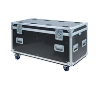 Flightcase Kimex 120 X 60 X 60 Cm Con Vassoio E Separatore Interno