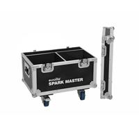 Flightcase ROADINGER per 2 Spark Master con Ruote Girevoli - Custodia Protettiva
