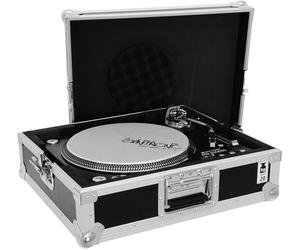 FLIGHTCASE trasporto PIATTO GIRADISCHI dj valigetta contenitore valigia baule da