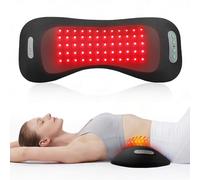 FliKEZE 4 in 1 Cuscino Massaggiante Lombare con Luce Rossa, 5000mAh