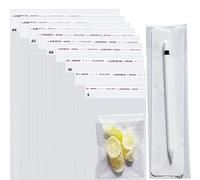 Flimflim Bustine Confetti Trasparenti Sacchetti Cellophane, 23x32cm 100pz, per il formato A4