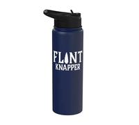 Flint Knapping Stone Tools Primitive Craft Freccia Caccia Stainless Steel Insulated Water Bottle