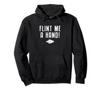 Flint Me A Hand Flint Knapping A Knap Collector Flintknapper Felpa con Cappuccio