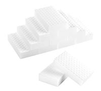 Flintronic 10 Pezzi Spugna Magica per la Pulizia, Spugne Abrasive Bianche Pulizia 3X Più Forte per uso Generale, Tamponi in Schiuma per la Pulizia Cucina, Bagno e Scarpe,10x6x2cm