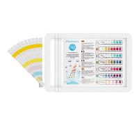 Flintronic 100 tester dell'acqua per piscina, 7 in 1, strisce reattive per durezzatotale, cloro totale, bromo, cloro libero, pH, acido cianurico (stabilizzante) e acalinità