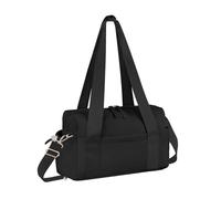 Flintronic 14L Mini Borsa da Palestra, Borsone Uomo Donna per Donna con Cinturino Regolabile, Borsa da Sportiva Impermeabile per Esercizio Fitness Yoga(Nero-Versione Grande)