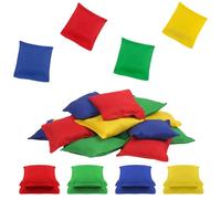 Flintronic 18 Pezzi 10 * 10cm Toss Giocattoli Set, Toss Game Set per Bean Bags, Toss Giocattoli Set, Giochi Lanciare per Bambini, Giochi da Esterno per Bambini, Giochi per Feste Giardino All'aperto
