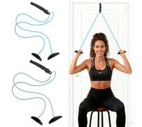 Flintronic 2 Pezzi Carrucola per Esercizi Braccio, Trx Fitness da Casa, Attrezzi Palestra Casa, Allenamento Sospensione per Palestra in Casa, Alleviare la Spalla Congelata