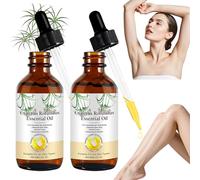 Flintronic 2 Pezzi Cyperus Rotundus Oil, 120ml Olio Naturale di Cyperus Rotundus per la Depilazione, Olio di Cipresso con Contagocce, per Ridurre la Crescita dei Peli del Corpo e Idratazione Pelle