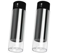 Flintronic 2 Pezzi Pulitore per Schermi, Detergente per Schermi Portatile 3 in 1 Riutilizzabile, Spray per Schermi, Salvietta e Tergivetro per Computer, Telefono, Laptop e Altri Dispositivi, 15 ML