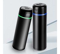 Flintronic 2 Pezzi Scaldamani Ricaricabile, Power Bank Portatile da 5000 mAh con USB, Riutilizzabile Scaldamani Elettrico, 3 Livelli di Riscaldamento, Scaldamani per Outdoor Escursionismo(Nero)