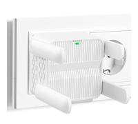 Flintronic 2025 Più Recente WLAN Ripetitore WiFi Extender, Ripetitore WiFi Potente, Amplificatore Internet con Porta Ethernet, Configurazione Rapida, Spina UE