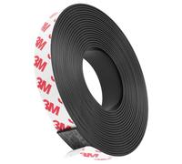 Flintronic 2M Rotolo di Nastro Magnetico, Nastro Magnetico Autoadesivo, Striscia Calamitata con Nastro Adesivo 3M, per Tende, Foto, Poster, Magneti per Frigorifero, Zanzariere, Domestico(1.5cm*1.5mm)