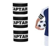 flintronic 3 Pezzi Fascia da Capitano da Calcio, Fascia da Capitano Unisex per Allenamento, Sportiva Elastica per Adulti e Ragazzi, Disponibile per Allenamento di Calcio